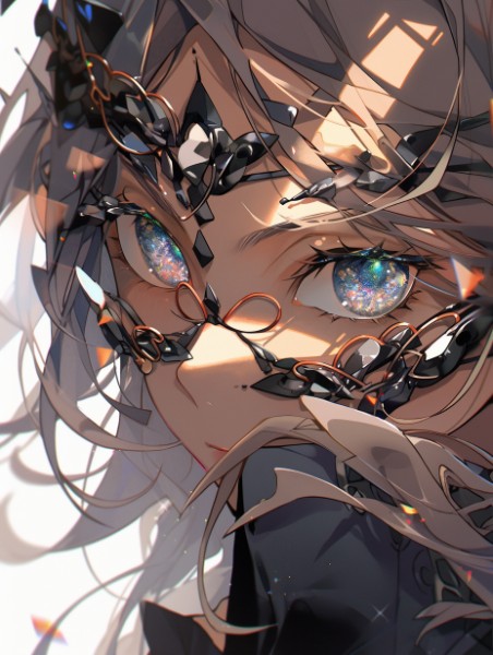 girl, intricate detailed, concept art, detailed eyes, detailed face, long shot, ultra clear --niji 5
